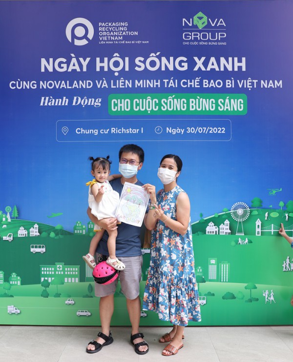 NovaGroup tiếp nối chương trình phân loại và thu gom rác thải tái chế tại nguồn