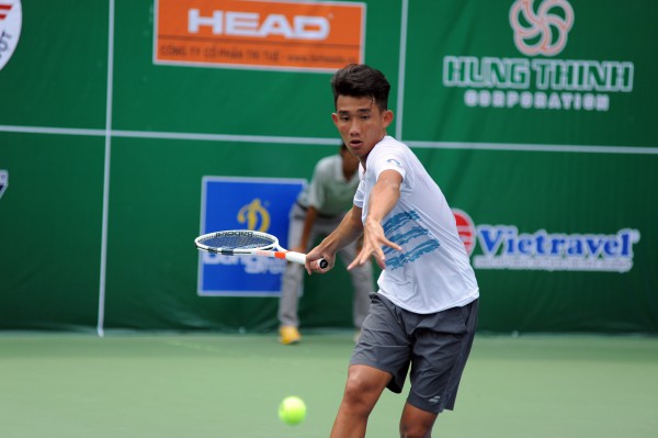 Đánh bại tay vợt Mỹ, Lý Hoàng Nam vào vòng 2 giải quần vợt M15 Kuching Malaysia