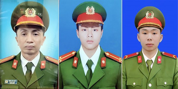 3 cảnh sát PCCC hy sinh khi làm nhiệm vụ: Các anh không bao giờ bị lãng quên