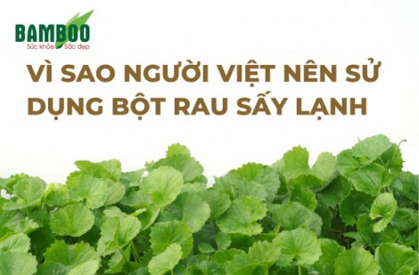 Vì sao người Việt nên sử dụng bột rau sấy lạnh