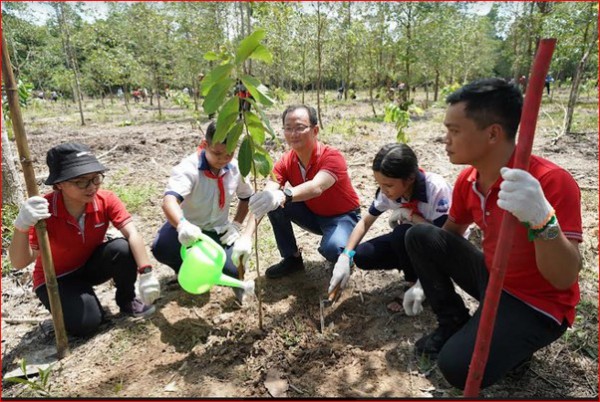 Keppel Land: Tổ chức Chương trình trồng cây xanh tại Đồng Nai