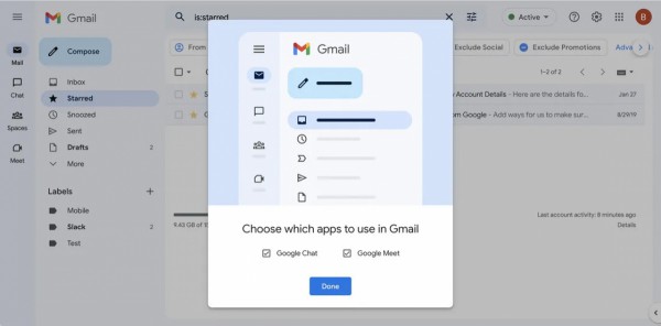Cách thay đổi bảng điều khiển bên trong chế độ xem mới của Gmail Cách thay đổi bảng điều khiển bên trong chế độ xem mới của Gmail