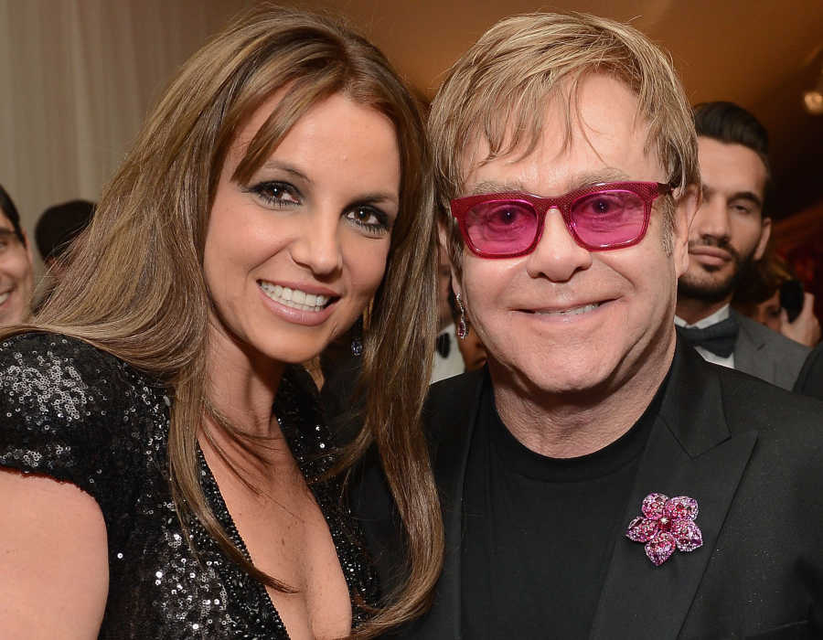 "Huyền thoại âm nhạc" Elton John xác nhận hợp tác với Britney Spears