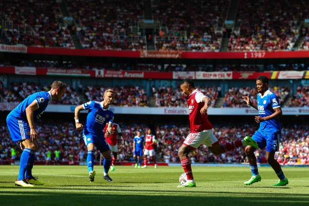 Gabriel Jesus chói sáng, Arsenal áp đảo Leicester trong trận đấu 6 bàn thắng