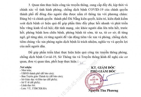 Đà Nẵng: Không có quy định bắt buộc học sinh tiêm vắc xin mới được đi học