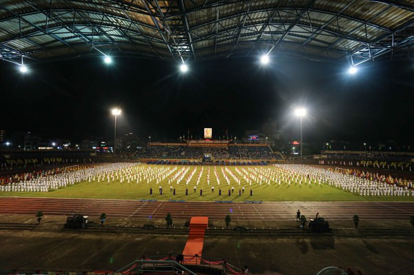 Thừa Thiên-Huế: Đẹp mắt màn đồng diễn khai mạc Đại hội thể dục thể thao 2022 Thừa Thiên-Huế: Đẹp mắt màn đồng diễn khai mạc Đại hội thể dục thể thao 2022