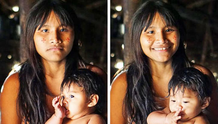 Bộ ảnh đầy ý nghĩa: Nhiếp ảnh gia chụp lại phản ứng của phụ nữ khắp thế giới trước và sau khi được khen xinh đẹp - Ảnh 10.