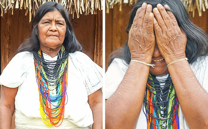 Bộ ảnh đầy ý nghĩa: Nhiếp ảnh gia chụp lại phản ứng của phụ nữ khắp thế giới trước và sau khi được khen xinh đẹp - Ảnh 11.