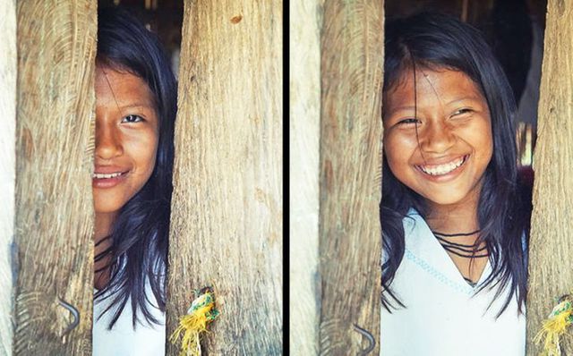 Bộ ảnh đầy ý nghĩa: Nhiếp ảnh gia chụp lại phản ứng của phụ nữ khắp thế giới trước và sau khi được khen xinh đẹp - Ảnh 12.