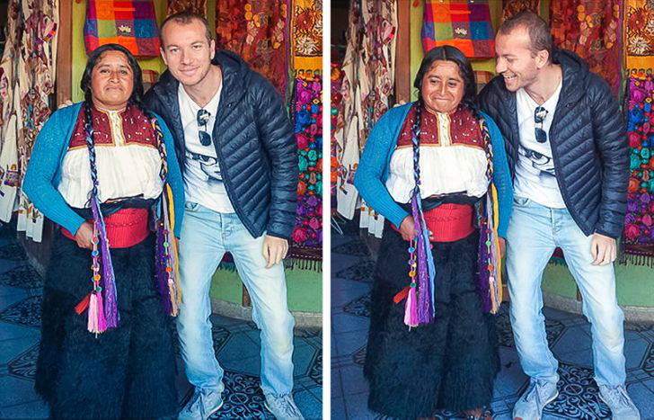 Bộ ảnh đầy ý nghĩa: Nhiếp ảnh gia chụp lại phản ứng của phụ nữ khắp thế giới trước và sau khi được khen xinh đẹp - Ảnh 13.