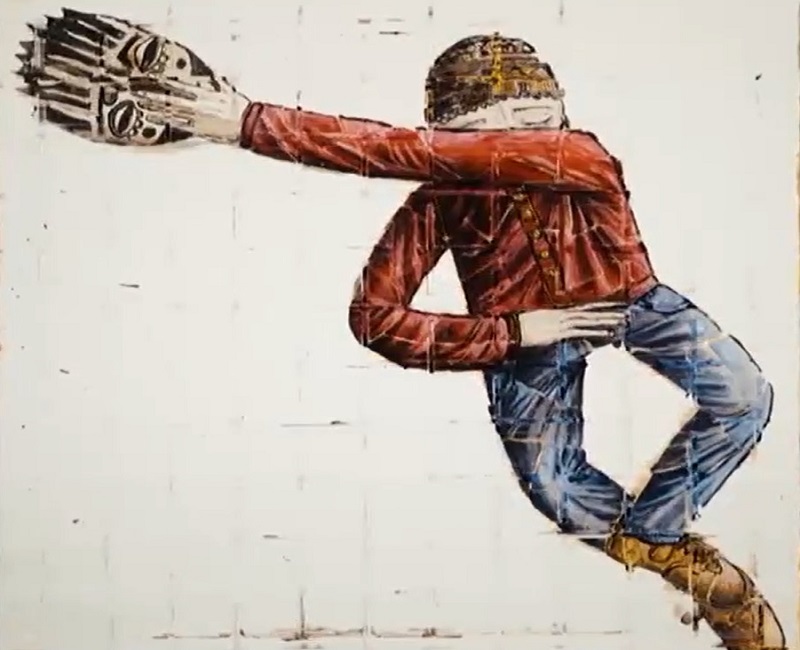 Tranh 3D từ những khối thủy tinh trong suốt