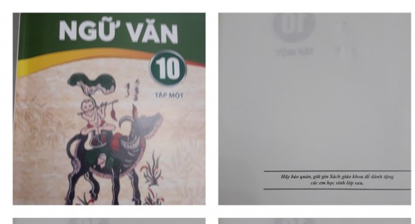 Giữ gìn sách giáo khoa dành tặng học sinh lớp sau