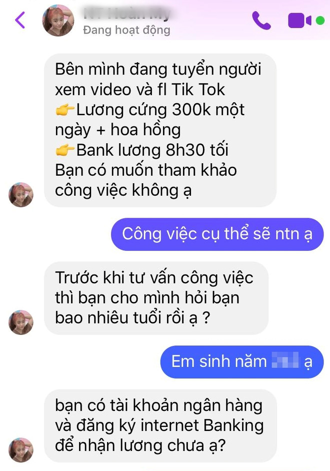 Cảnh báo chiêu trò lừa đảo 