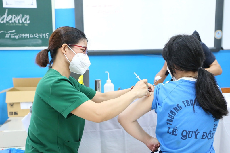 Còn 4 địa phương có tỷ lệ tiêm mũi 2 vaccine phòng COVID-19 cho trẻ từ 5 - 11 tuổi thấp dưới 20%