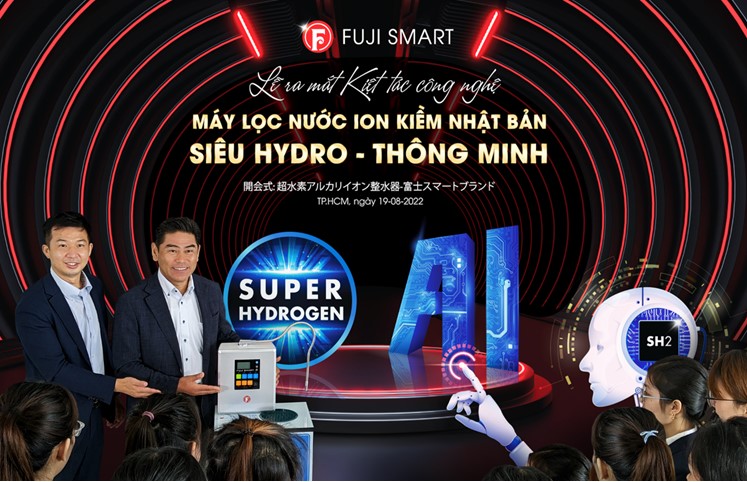 Fuji Smart trình làng 5 kiệt tác máy lọc nước ion kiềm P9, i9, Super9000, JP900, JP900 Pro - Xu hướng nước uống mới 2022