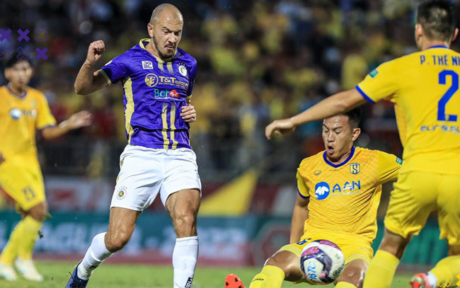 [KT] V.League: Sông Lam Nghệ An 1-1 CLB Hà Nội - Chia điểm kịch tính, CLB Hà Nội vững ngôi đầu