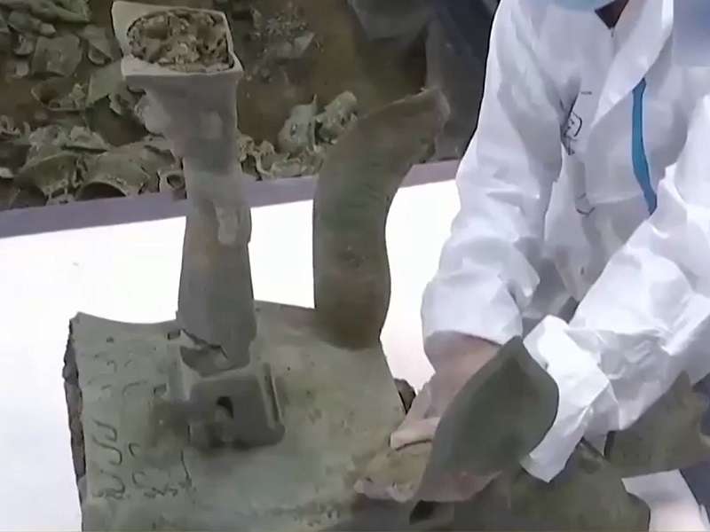 Khai quật tượng đồng thời tiền sử tại Trung Quốc Khai quật tượng đồng thời tiền sử tại Trung Quốc