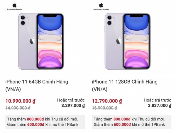 Lựa chọn iPhone nào trong lúc Apple đang giảm giá mạnh