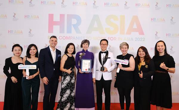Manulife Việt Nam được vinh danh lần thứ  tư tại HR Asia Awards