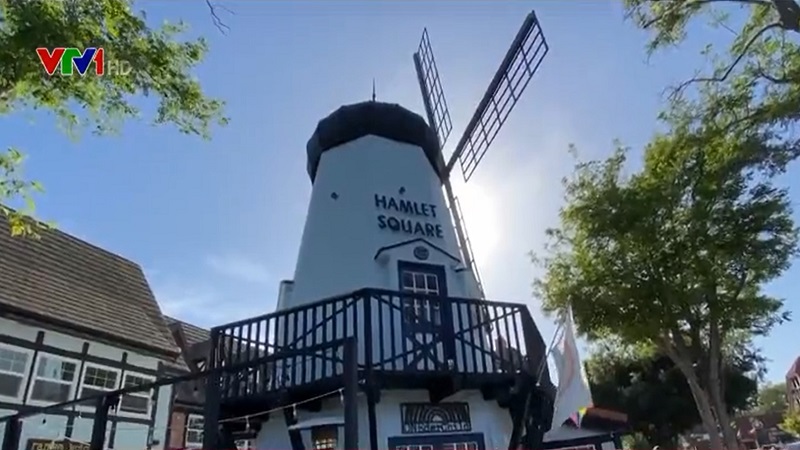 "Ngôi làng Đan Mạch" giữa lòng nước Mỹ