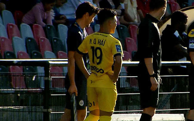 Quang Hải có trận ra sân đầu tiên tại Ligue 2 Quang Hải có trận ra sân đầu tiên tại Ligue 2