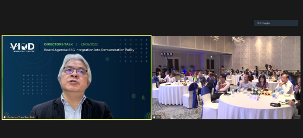 Tích hợp ESG nhằm minh bạch chính sách thù lao của Ban điều hành cấp cao