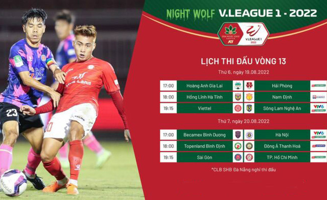 Trước vòng 13 Night Wolf V.League 1-2022: Nghịch cảnh!