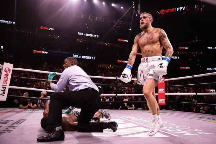 Jake Paul gặp khó trong việc tìm kiếm đối thủ thượng đài - Ảnh 1. Jake Paul gặp khó trong việc tìm kiếm đối thủ thượng đài - Ảnh 1.