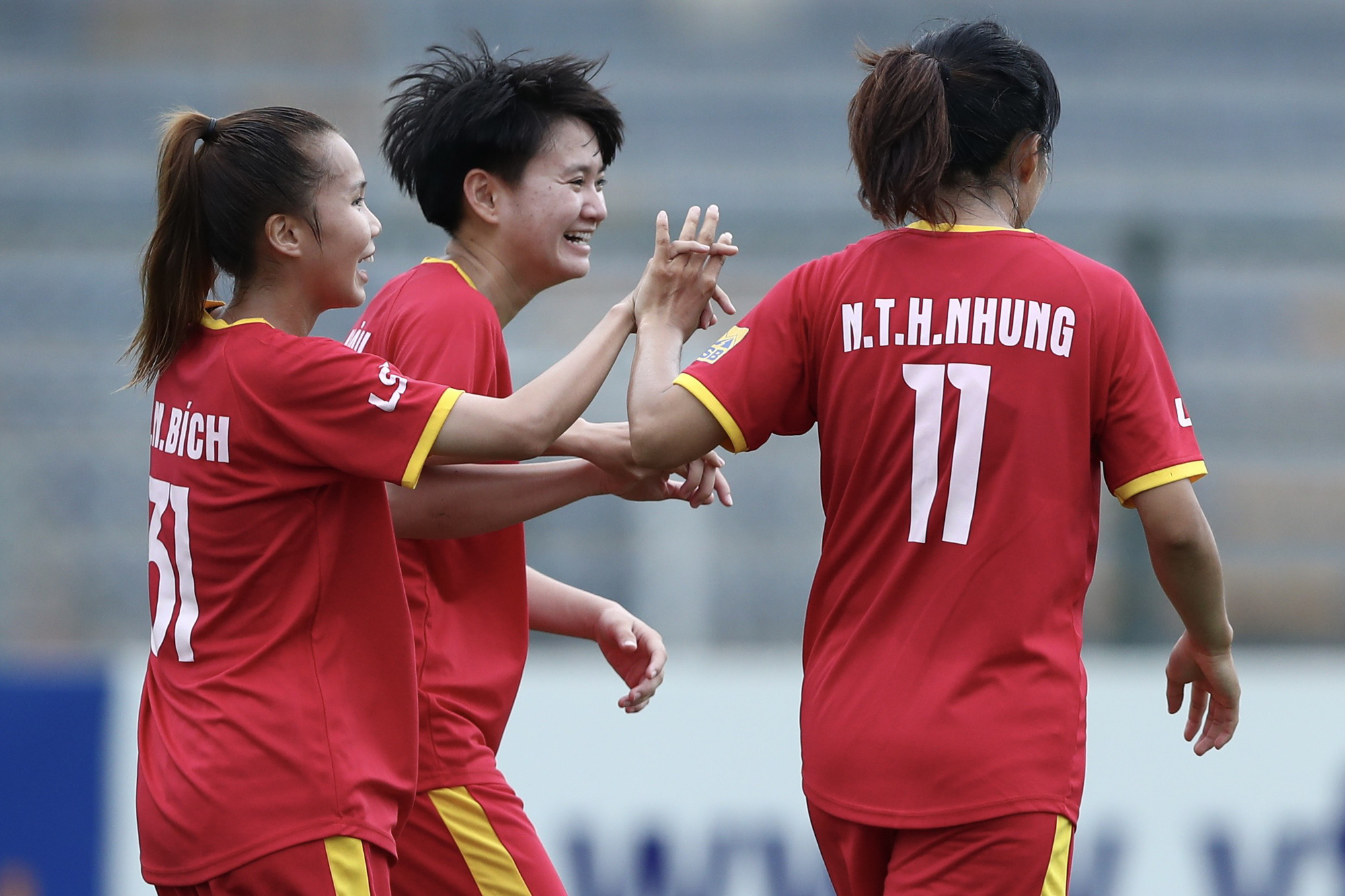 Vòng 2 giải nữ VĐQG – cúp Thái Sơn Bắc 2022: TP.HCM I đại thắng