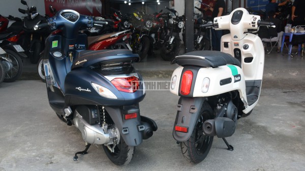 Xe tay ga dưới 50 triệu, tiết kiệm xăng: Yamaha Fazzio có đủ sức ‘đấu’ Grande?