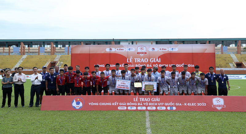 Chung kết U17 Quốc gia 2022: U17 PVF đăng quang ngôi Vô địch