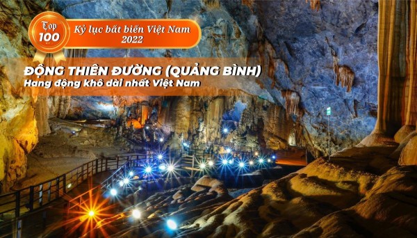 Cầu sông Hàn, Thảo Cầm Viên, động Thiên Đường... xác lập Kỷ lục Bất biến Việt Nam