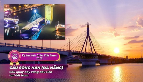 Cầu sông Hàn, Thảo Cầm Viên, động Thiên Đường... xác lập Kỷ lục Bất biến Việt Nam