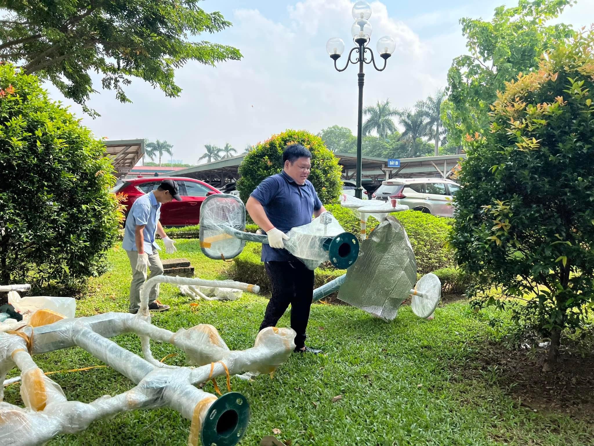 Đưa vào hoạt động khu tập thể dục dành cho bệnh nhân ung thư Đưa vào hoạt động khu tập thể dục dành cho bệnh nhân ung thư