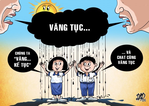 Học sinh nói tục chửi thề kinh hoàng: Không bán hàng cho khách chửi thề được không?