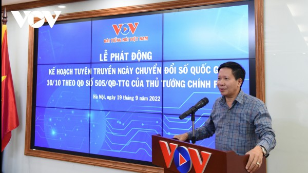 VOV phát động kế hoạch tuyên truyền Ngày Chuyển đổi số quốc gia 2022 VOV phát động kế hoạch tuyên truyền Ngày Chuyển đổi số quốc gia 2022