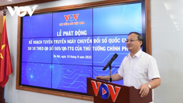 VOV phát động kế hoạch tuyên truyền Ngày Chuyển đổi số quốc gia 2022 VOV phát động kế hoạch tuyên truyền Ngày Chuyển đổi số quốc gia 2022
