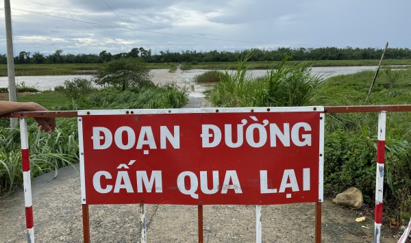 Quảng Ngãi: Bão số 4 Noru quét qua, nhiều nhà bị tốc mái, cây xanh ngã rạp