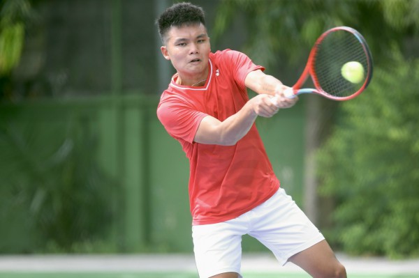 Lý Hoàng Nam dễ dàng vào tứ kết giải quần vợt nhà nghề M25 Tây Ninh