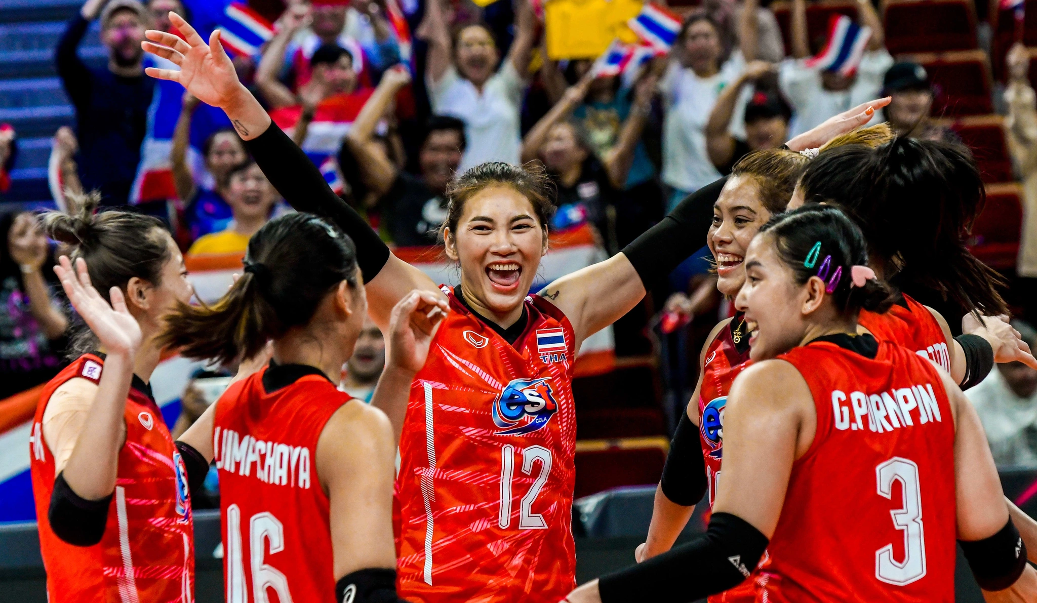 Đánh bại Hàn Quốc, tuyển nữ bóng chuyền Thái Lan sớm vào vòng 2 giải thế giới Đánh bại Hàn Quốc, tuyển nữ bóng chuyền Thái Lan sớm vào vòng 2 giải thế giới