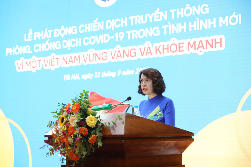 Bộ Y tế phát động chiến dịch truyền thông phòng, chống dịch COVID-19 trong tình hình mới