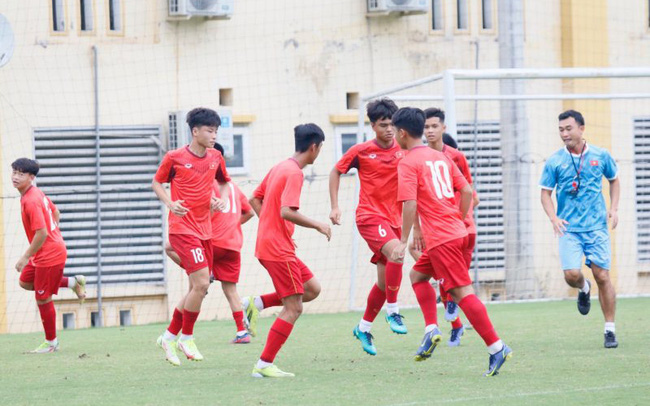 ĐT U17 Việt Nam tích cực luyện tập cho Vòng loại U17 Châu Á ĐT U17 Việt Nam tích cực luyện tập cho Vòng loại U17 Châu Á