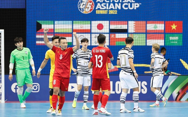Giải Futsal châu Á - ĐT Việt Nam 5-1 ĐT Hàn Quốc: Ngược dòng ngoạn mục, chiến thắng ấn tượng!