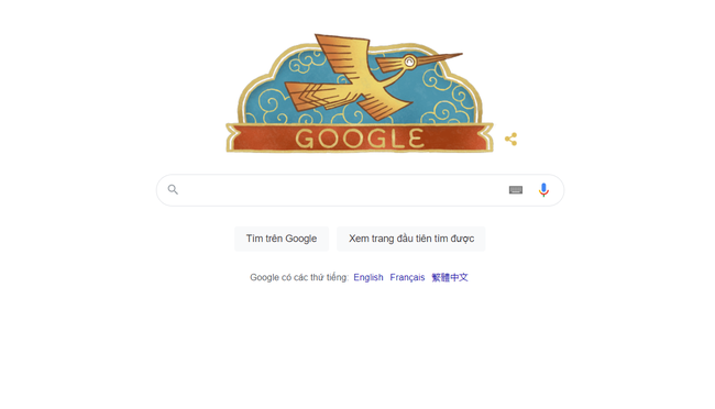 Google thay ảnh đại diện mừng ngày Quốc khánh Việt Nam