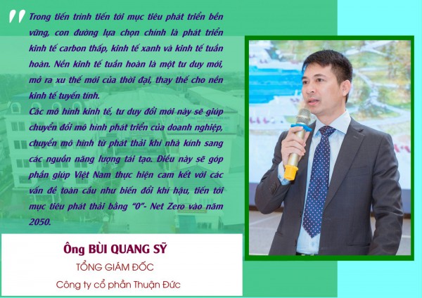 Kinh tế xanh, kinh tế tuần hoàn giúp doanh nghiệp phát triển bền vững Kinh tế xanh, kinh tế tuần hoàn giúp doanh nghiệp phát triển bền vững