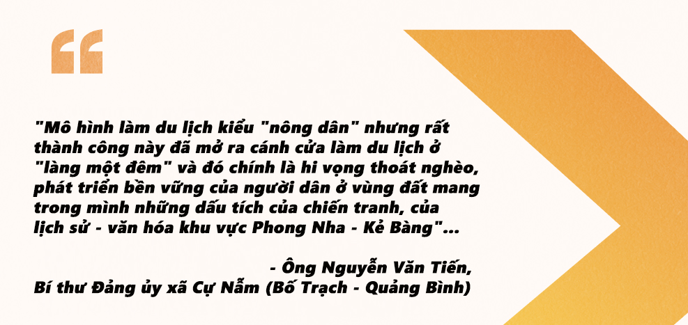 Chuyện ghi ở &quot;trái tim&quot; du lịch Quảng Bình: Khát vọng làm du lịch ở &quot;làng chiến đấu kiểu mẫu&quot; - Ảnh 7.