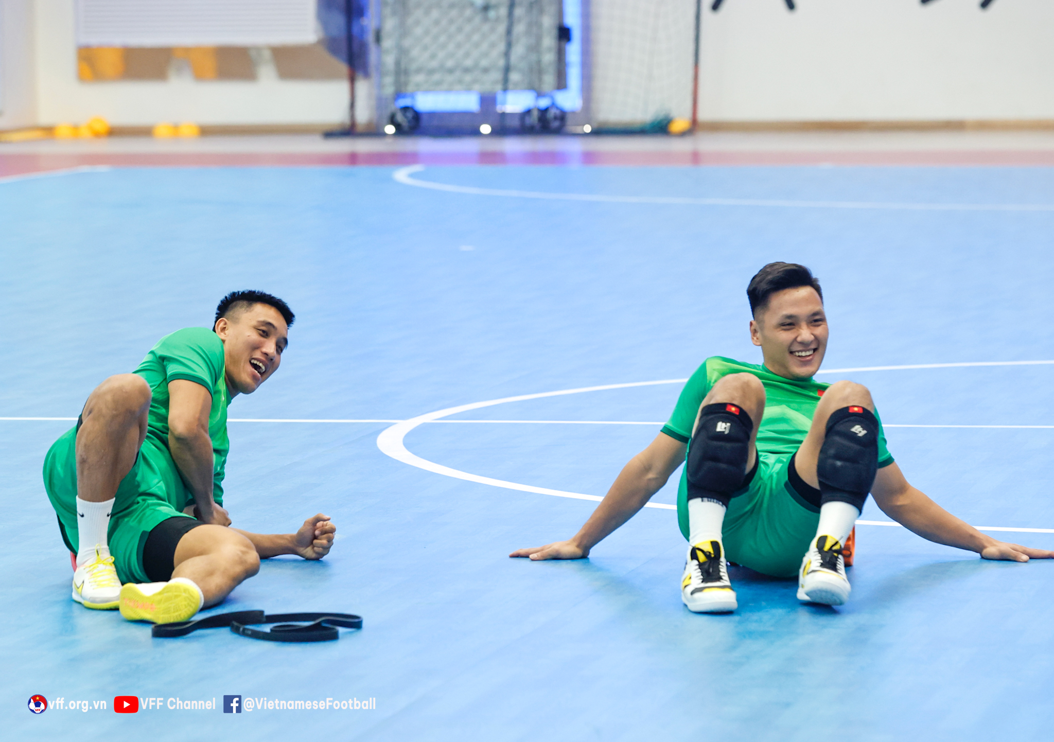 ĐT futsal Việt Nam thoải mái tinh thần trước trận đấu với Nhật Bản