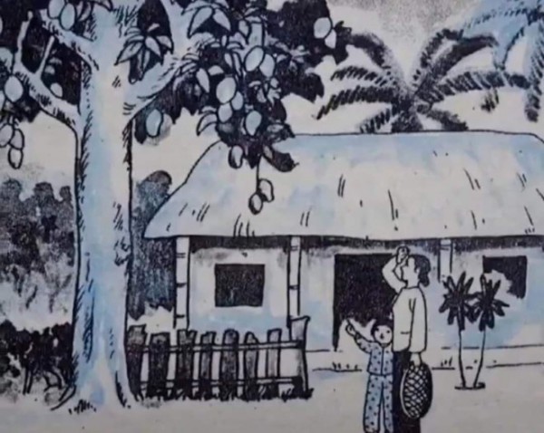 Rưng rưng lật mở trang sách giáo khoa cũ ngày xưa