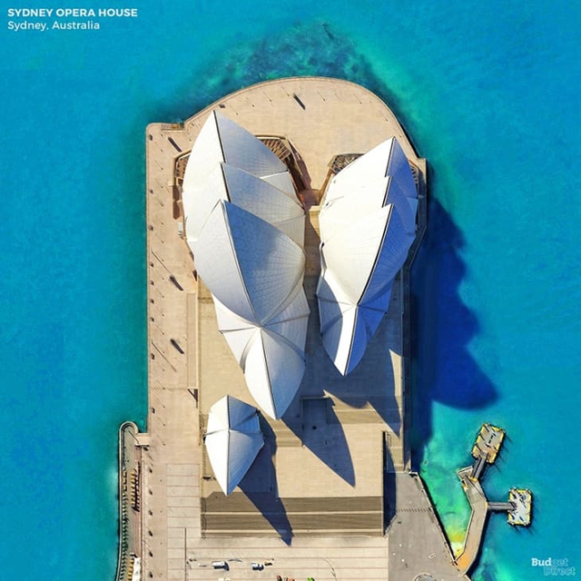 Chùm ảnh chụp từ trên không đẹp choáng ngợp: Những địa điểm nổi tiếng nhất hành tinh bỗng nhiên trông thật lạ  - Ảnh 6.