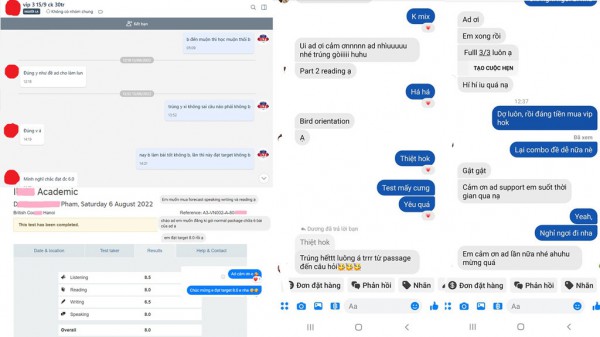 Hơn trăm triệu đồng mua đề thi IELTS 